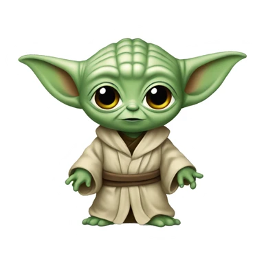 Bébé Yoda sticker