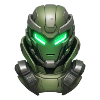 Doom Futuristic Shoulder Pads sticker