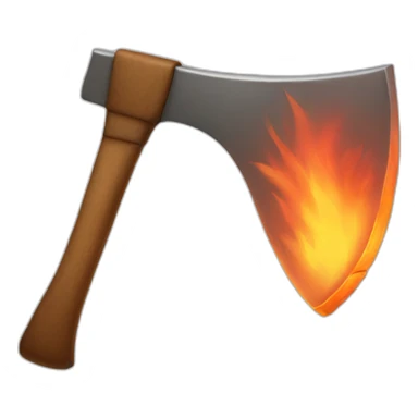 Fire axe sticker