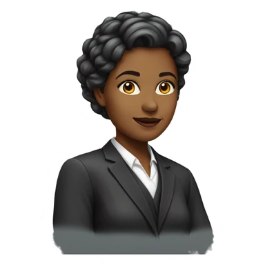 lawyer female 36 yers old sticker