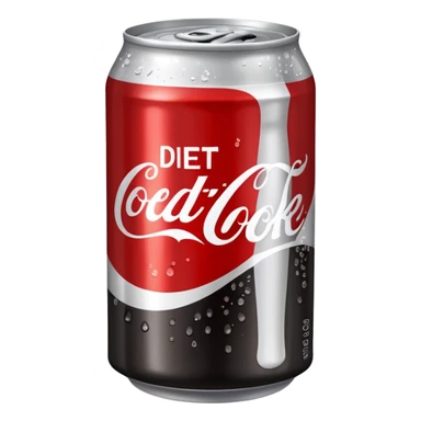 Diet coke sticker