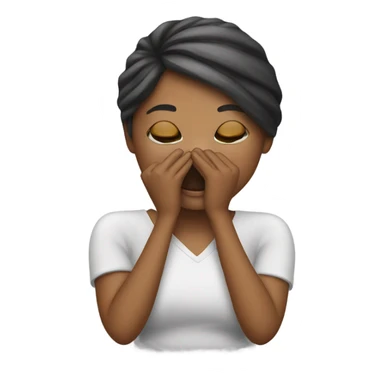 Create a women throwing a kiss sticker