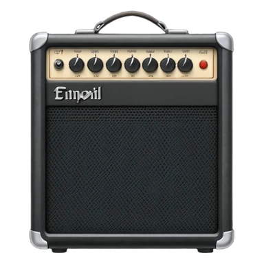 electric guitar amplifier sticker