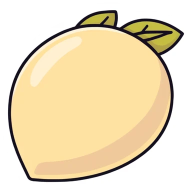Beige sticker