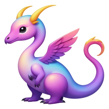 divine complex gradients aesthetic-scenic-Fakémon-creature sticker