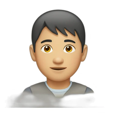 Kyrgyz boy in kalpak sticker