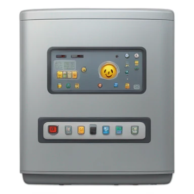 automated and Continuous electricity heating equipment sticker