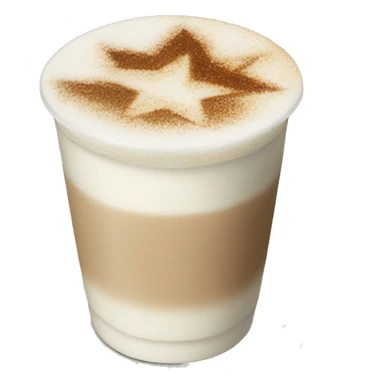 make a Starbucks Christmas chai latte sticker