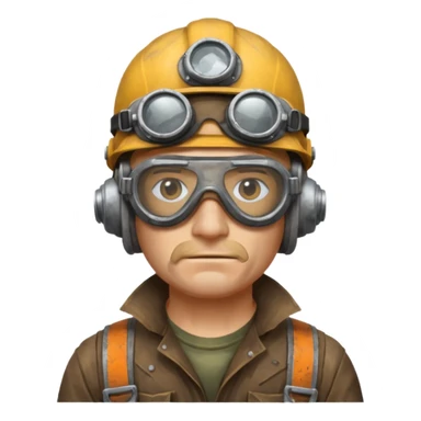 débrouille personnage ferrailleur post apo  sticker