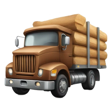 wood truck sticker