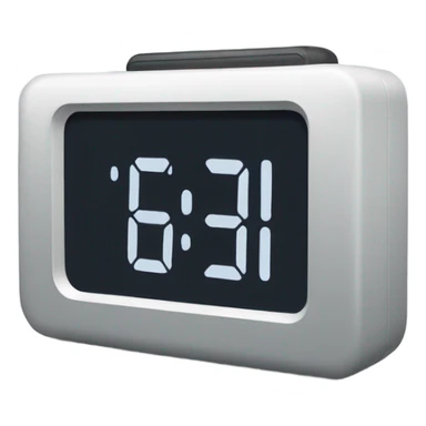 Digital clock 24 sticker