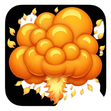 Explosion sticker
