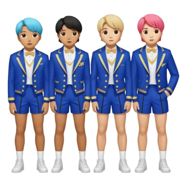 kpop bts group sticker