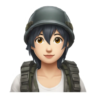anime style pubg sticker