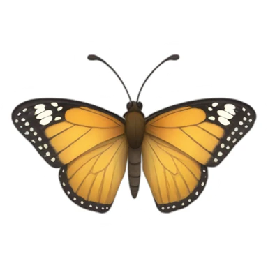 Butterfly 100 emoji  sticker