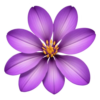 Heather flower sticker