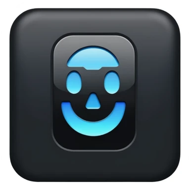 black letter sticker