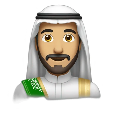 Saudi riyals sticker