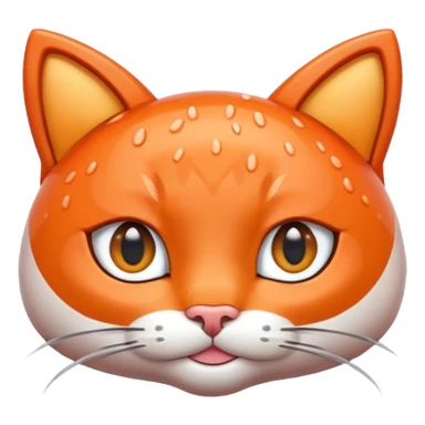 make a salmon with cat ears sticker