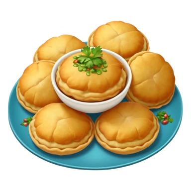 Paani puri sticker