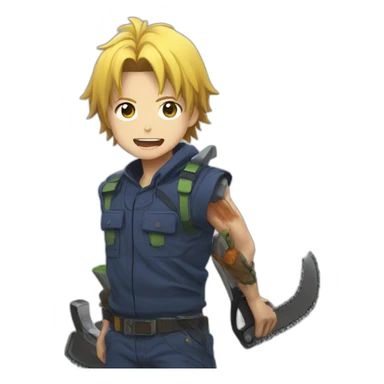 chainsaw man denji sticker