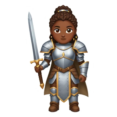 Danielle Brooks as a Minecraft character sticker