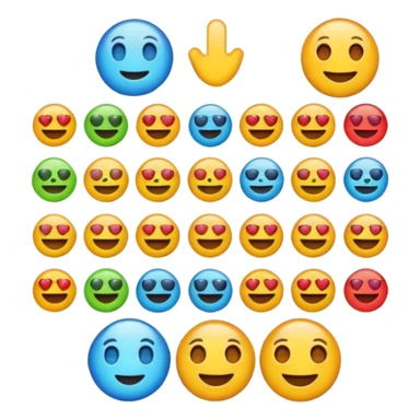 emoji grafico exponencial sticker