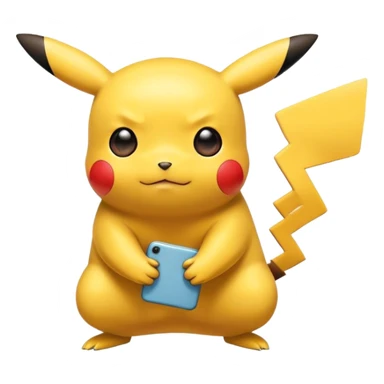 Pikachu qui fait kaka sticker