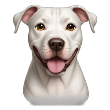 Dog mix pitbull labrator sticker