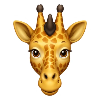 king giraffe sticker
