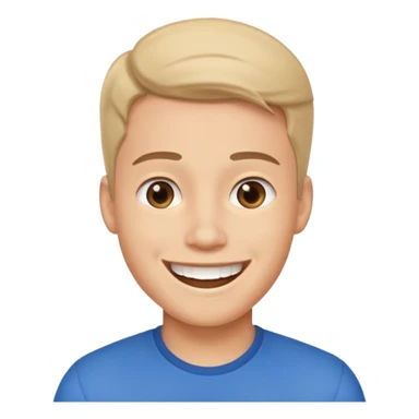 ISHOWSPEED, animated young man with big smile sticker