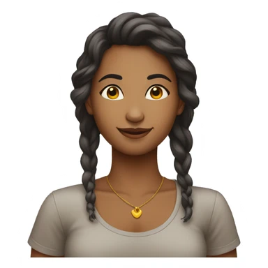 Mulher dizendo meu pedacinho de estresse  sticker