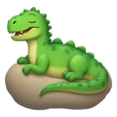 sleeping-dinosaur-zzz sticker