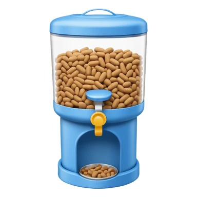 dog food dispenser sticker