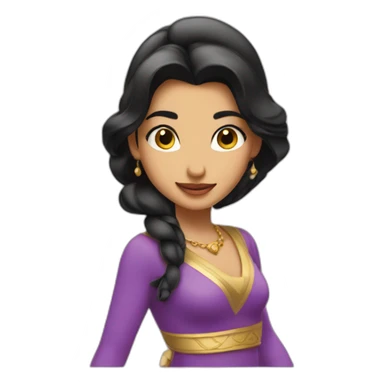 Aladin jasmine sticker