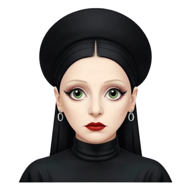 Lene Lovich as seen on the cover of the album Stateless sticker