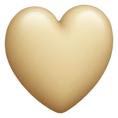 Corazon beige sticker