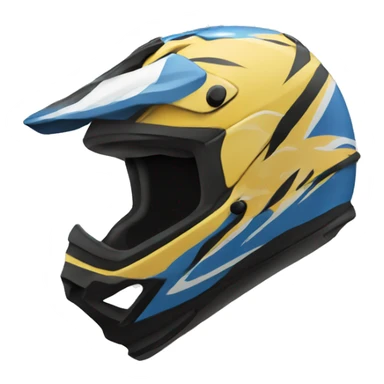 motocross helmet cycle sticker