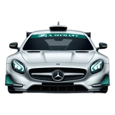 Mercedes F1 sticker