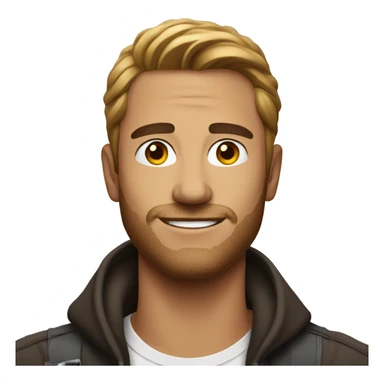 handsome man , photo for slack profile sticker