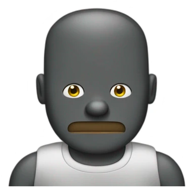 black homer simpson sticker