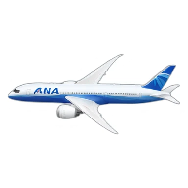ANA Boeing 787 sticker
