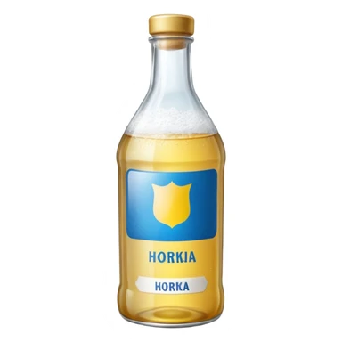 Ukrainian horilka sticker