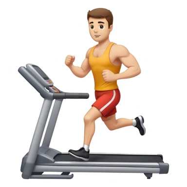 bodybuilding treadmill sticker