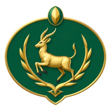 the springboks rugby logo sticker
