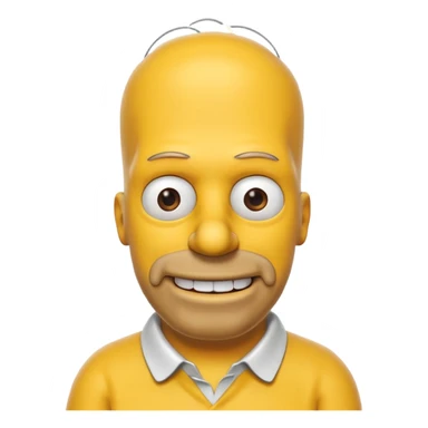 Homer simpson sticker