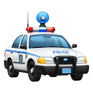 police car sticker
