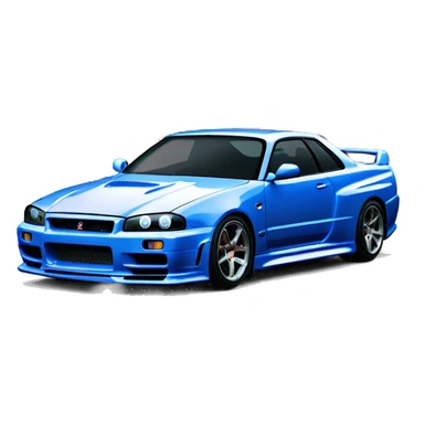 Skyline R34 sticker