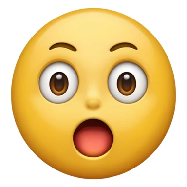 very excited and shock emoji sticker