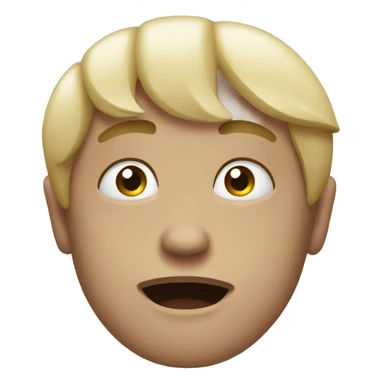 A mixed emotion with both crying and smling sticker